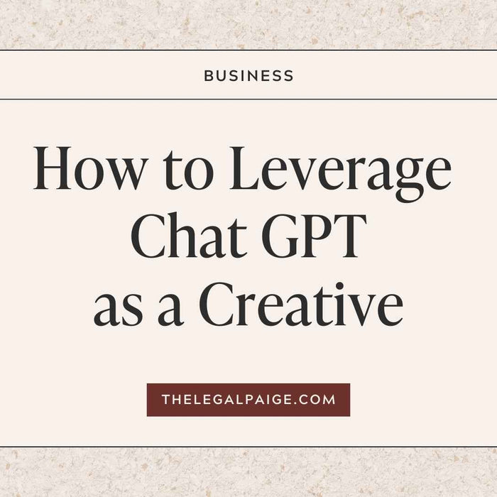 How to Leverage Chat GPT as a Creative