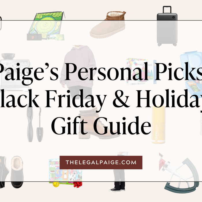 Paige’s Personal Picks: Black Friday & Holiday Gift Guide