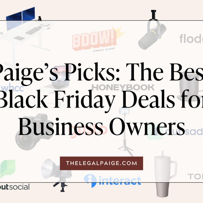 Paige’s Picks: The Best Black Friday Deals for Business Owners