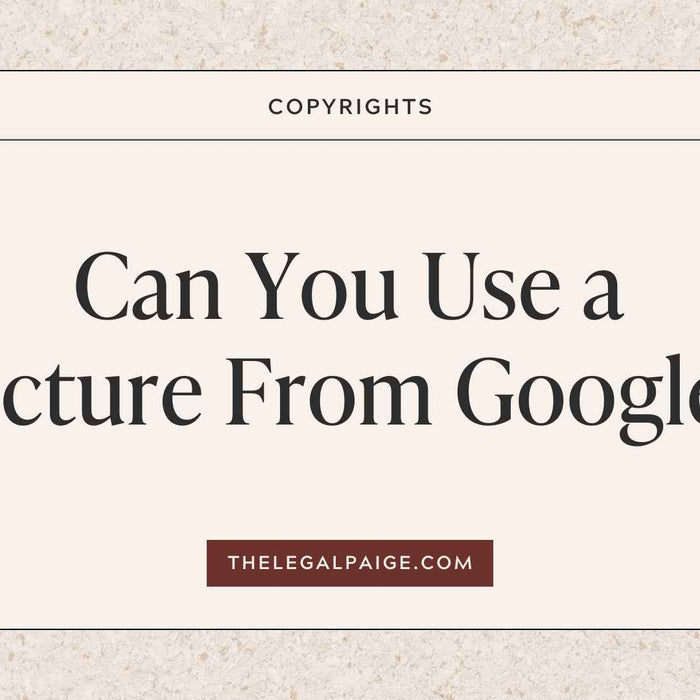 Can You Use a Picture From Google?!