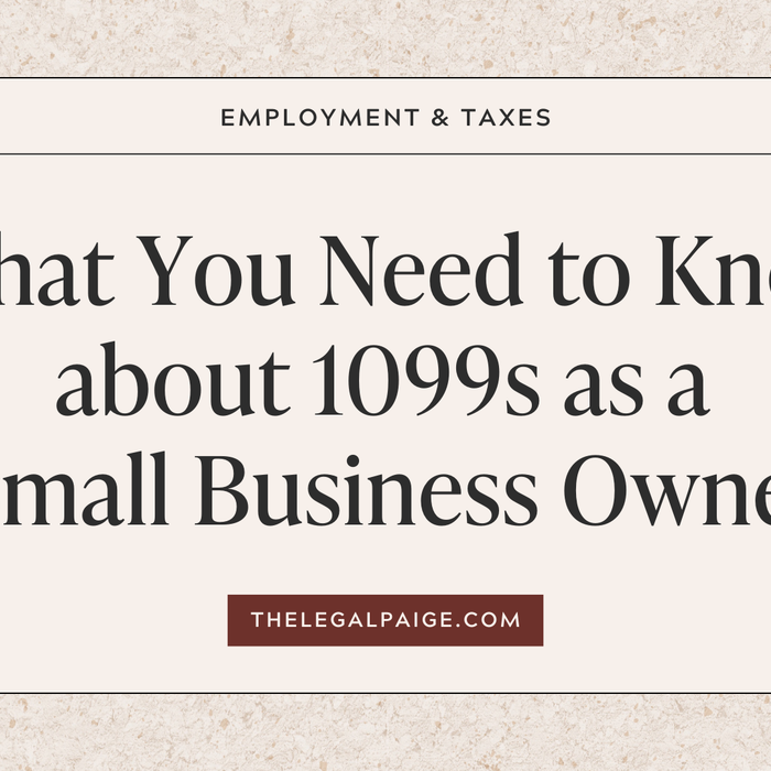 What You Need to Know about 1099s as a Small Business Owner