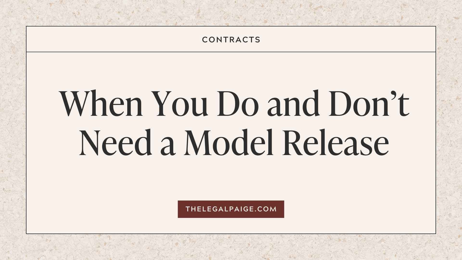 When You DO and DON’T Need Model Releases for Photographers