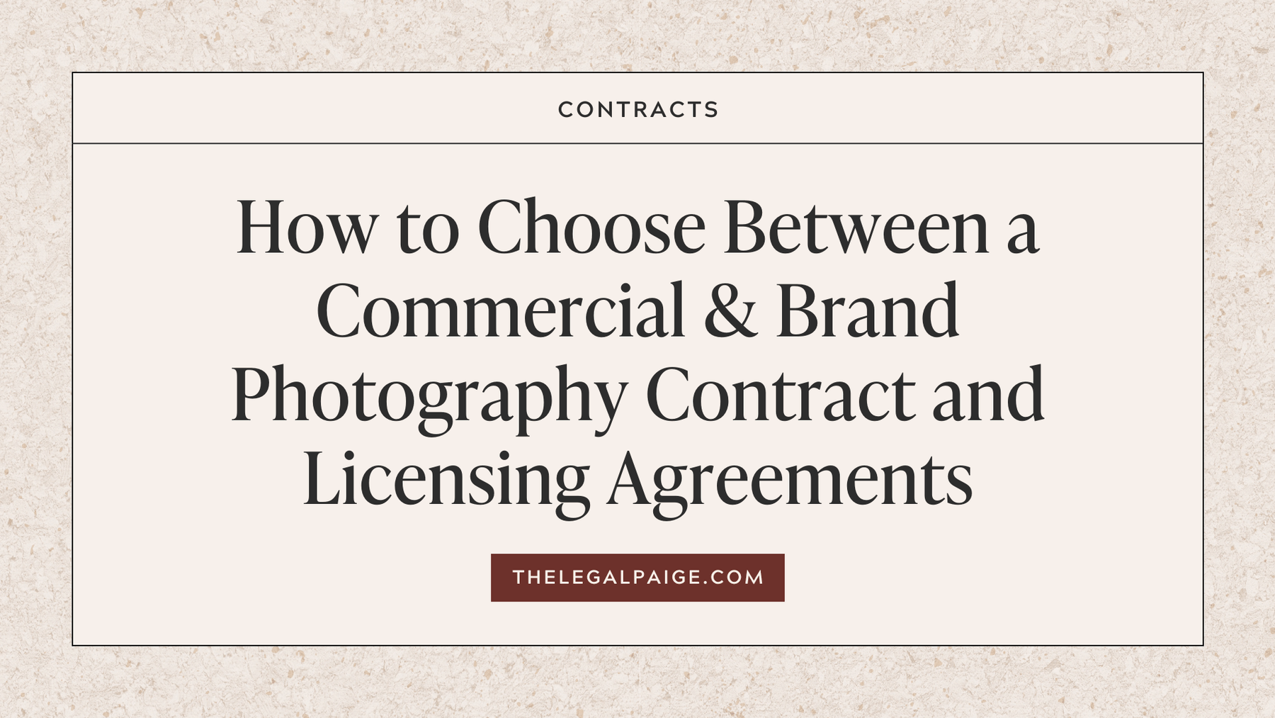 Commercial Photo Contract vs Licensing Agreement (royalty fees)