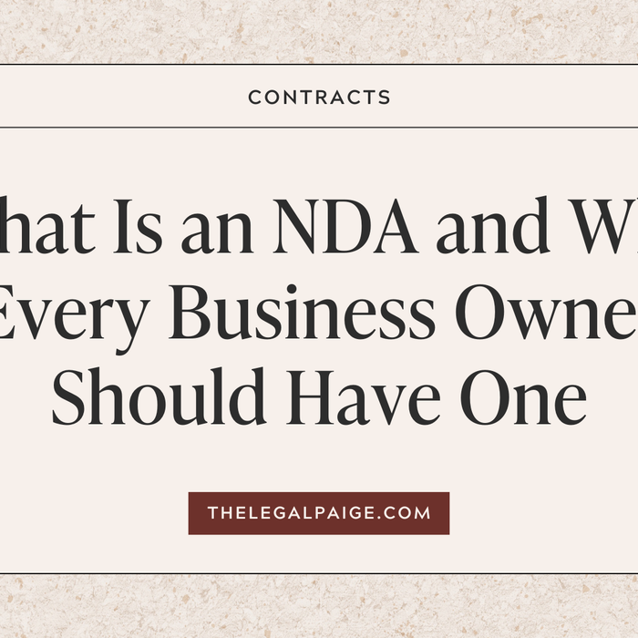What Is an NDA and Why Every Business Owner Should Have One