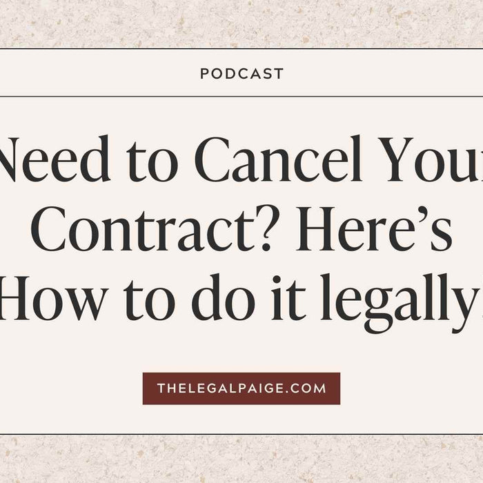 Need to Cancel Your Contract? Here's How to Do It Legally!