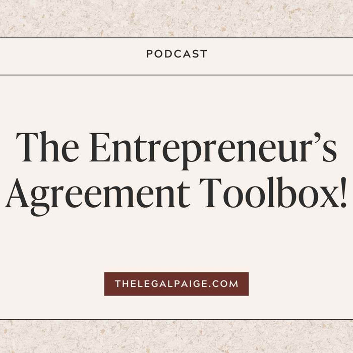 The Entrepreneur’s Agreement Toolbox!