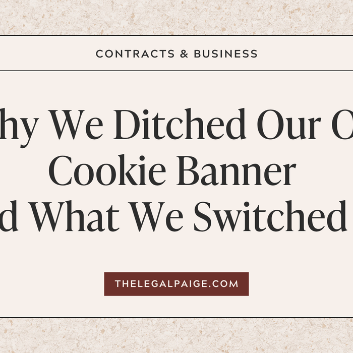 Why We Ditched Our Old Cookie Banner (And What We Switched To)