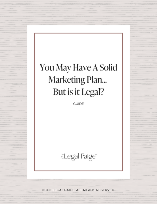 TLP - You May Have a Solid Marketing Plan... But is it Legal?