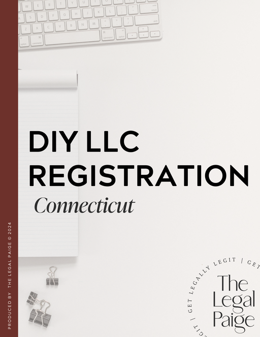 The Legal Paige - DIY LLC Registration - Connecticut