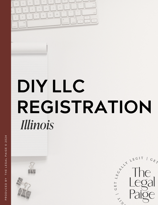 The Legal Paige - DIY LLC Registration - Illinois