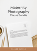 Maternity Photography Clause Bundle