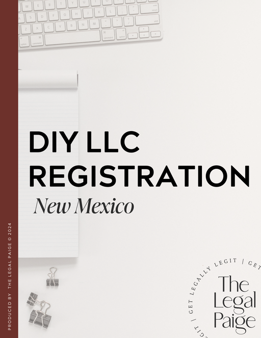 The Legal Paige - DIY LLC Registration - New Mexico