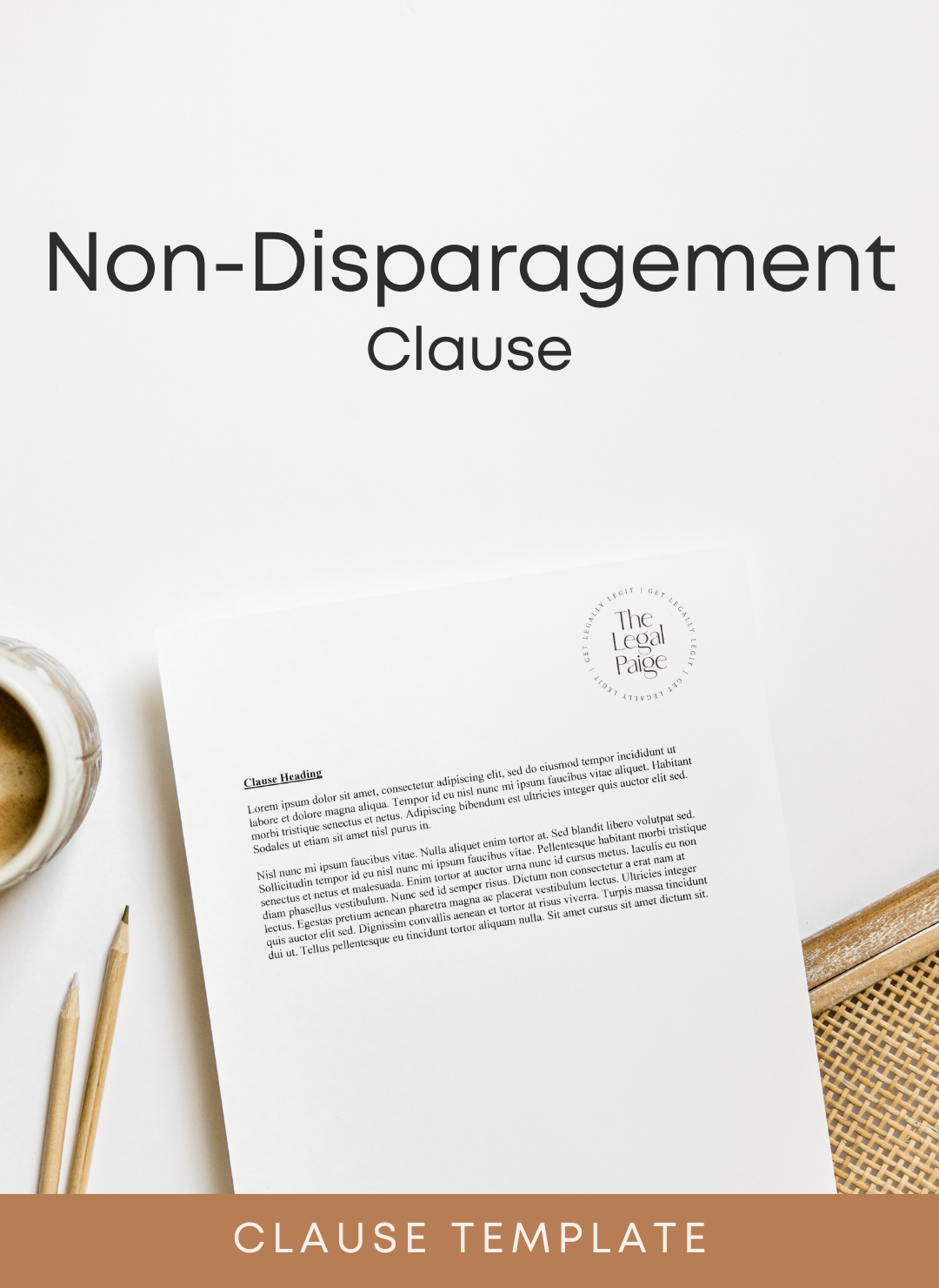 Non Disparagement Clause The Legal Paige   TheLegalPaige Non DisparagementClause 1200x1644 