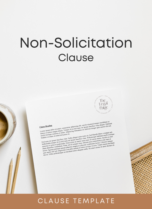 The Legal Paige - Non-Solicitation Clause