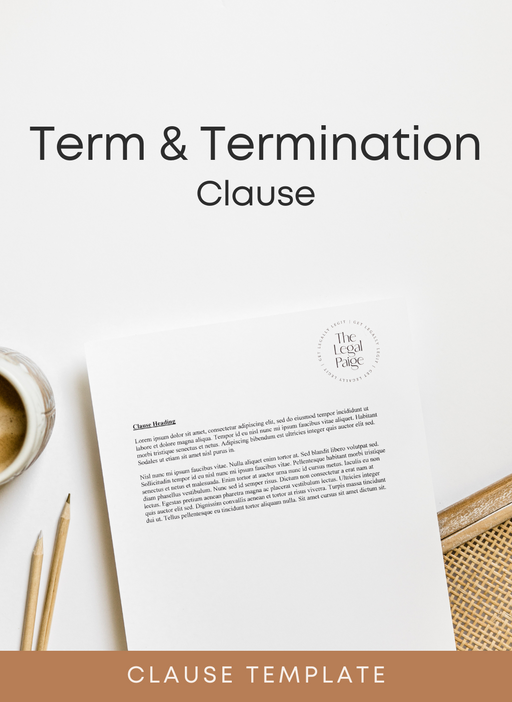 The Legal Paige - Term & Termination Clause